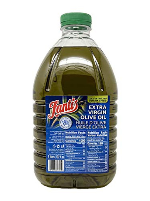 Greek Extra Virgin Olive Oil Fantis Cold Extracted 3L Greek Extra Virgin Olive Oil Fantis Cold Extracted 3L