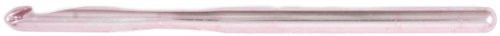 Susan Bates 512Inch Silvalume Aluminum Crochet Hook 8mm Silver Pink