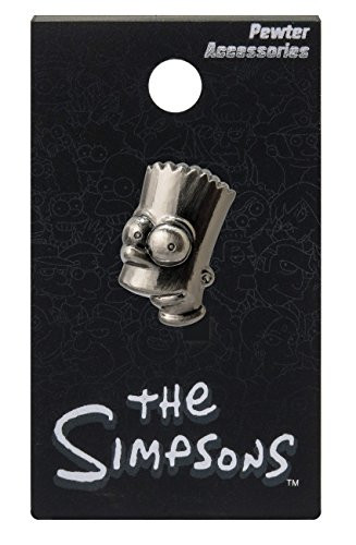 Simpsons The Bart Pewter Lapel Pin Action Figure
