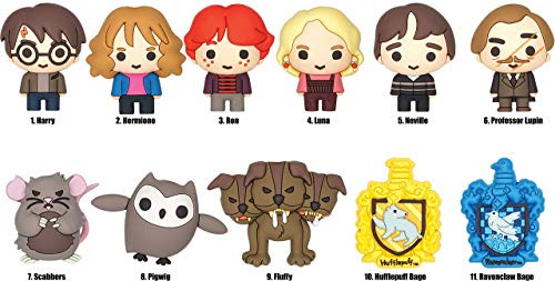 HARRY POTTER Series 7  3D Foam Bag Clip in Blind Bag