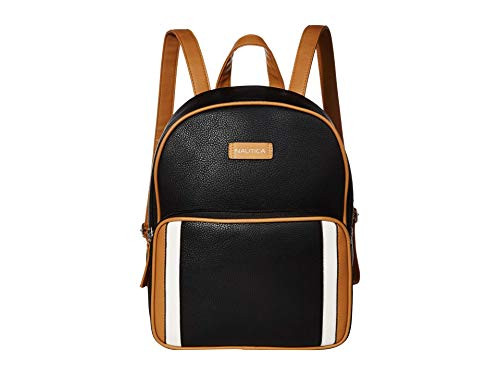 Nautica Side Swiped Backpack Black One Size