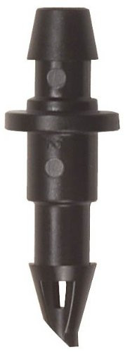 Rain Bird BC2510PS Drip Irrigation Universal 14 Barbed Coupling Fitting Fits All Sizes of 14 Drip Tubing 10PackBlack