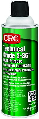 CRC 336 Technical Grade MultiPurpose Precision Lubricant 11 oz Aerosol Can Amber