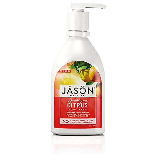 Jason Natural Body Wash and Shower Gel Revitalizing Citrus 30 oz