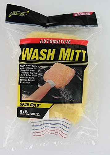 SM Arnold 85309 Spun Gold Pro Wash Mitt 1 Pack