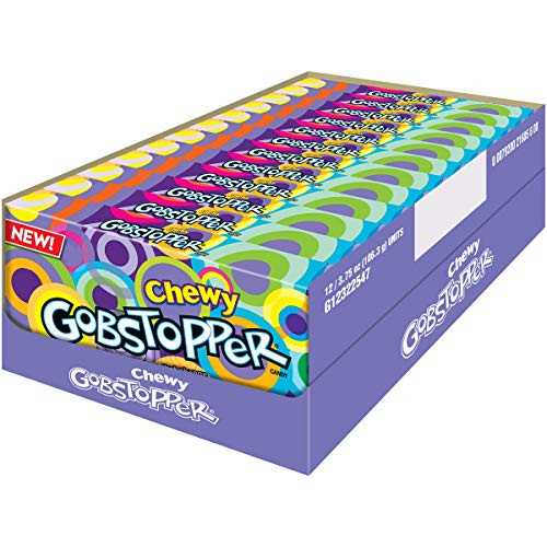Gobstopper Chewy Candy Theater Box 375 Ounce 12 Count 79200370183
