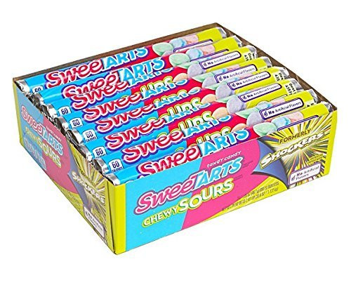 SweeTarts Chewy Sours Roll Formerly Shockers 165 Ounce 24 Count SweeTarts Chewy Sours Roll Formerly Shockers 165 Ounce 24 Count