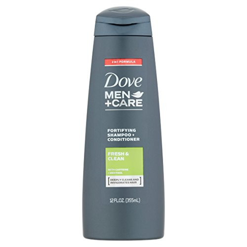 Dove Men  Care 2 in 1 Shampoo  Conditioner Fresh Clean 12 oz Pack of 4