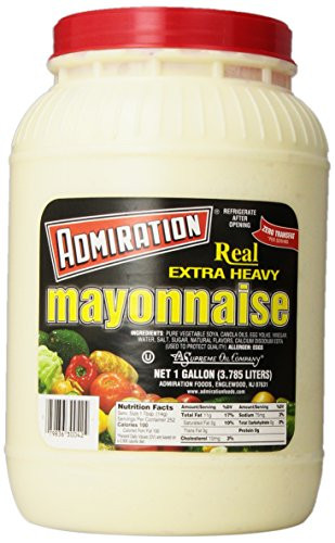 Admiration Real Extra Heavy Mayonnaise 128 Ounce