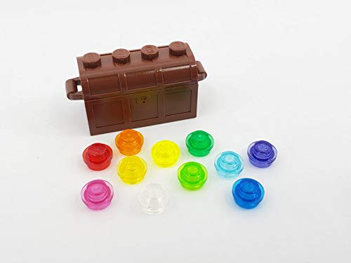 BlingBlingBrick  Pirate  Castle Jewelry with Treasure Chest Round