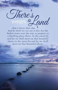Church Bulletin 11  Inspirational  Praise  Theres A Land Pack of 100