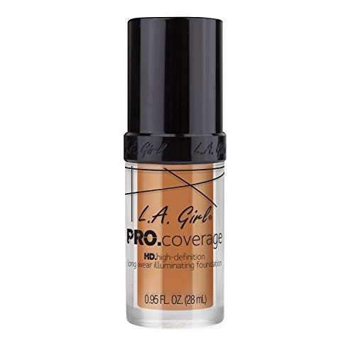 LA Girl Pro Coverage Liquid Foundation Tan 095 Fl Oz LA Girl Pro Coverage Liquid Foundation Tan 095 Fl Oz