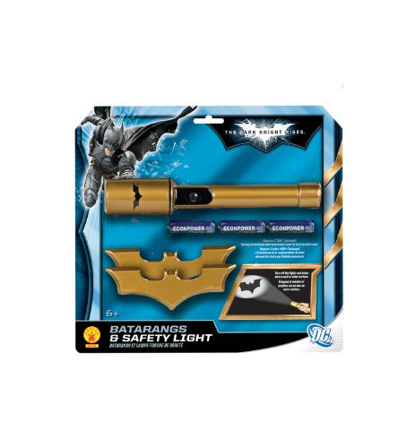 Batman The Dark Knight Rises Batarangs and Safety Light Gold