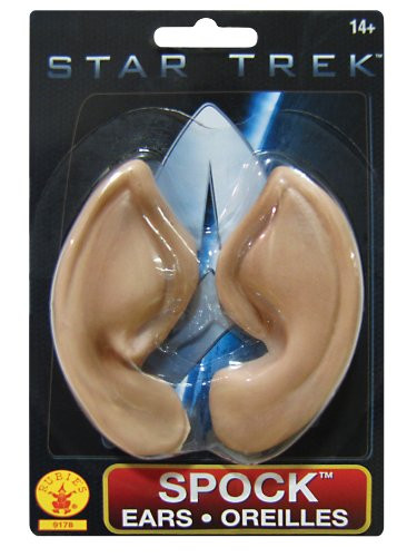 Rubies Star Trek Into The Darkness Spock Ears Tan One Size