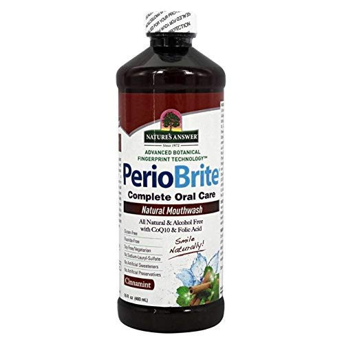 Natures Answer Periobrite Mouthwash Cinnamint 16 oz Natures Answer Periobrite Mouthwash Cinnamint 16 oz