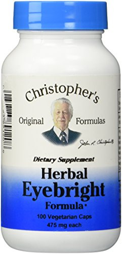 Dr Christophers Original Formulas Herbal Eyebright Formula Capsules 100 Count