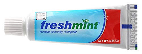 36 Tubes of Freshmint 85 oz Premium Anticavity Fluoride Toothpaste with Safety Seal ADA Accepted 36 Tubes of Freshmint 85 oz Premium Anticavity Fluoride Toothpaste with Safety Seal ADA Accepted