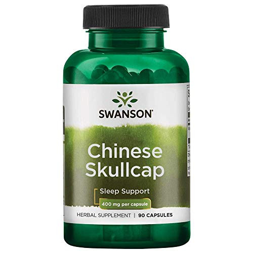 Swanson FullSpectrum Chinese Skullcap 400 Milligrams 90 Capsules