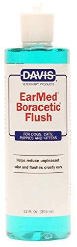 Davis EarMed Boracetic Ear Flush Pets 12 oz