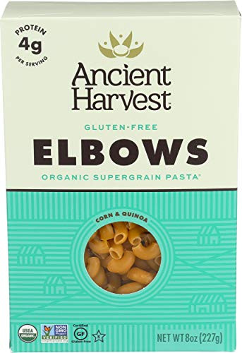 Ancient Harvest Quinoa Organic Elbow Pasta GlutenFree 8 oz