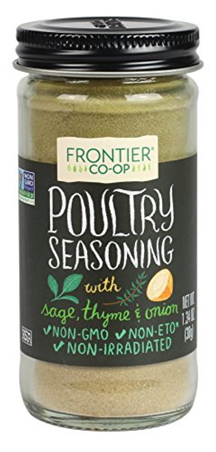 Frontier Poultry Seasoning 134Ounce Bottle