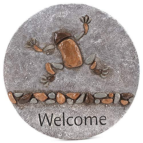 Roman 11inch Frog Stepping Stone