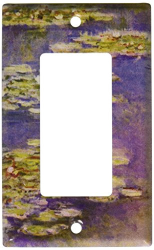Art Plates - Monet: Water Lilies Switch Plate - Single Rocker