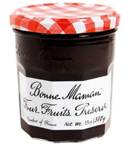 Bonne Maman Preserve Four Fruit 13 Ounce Pack of 4