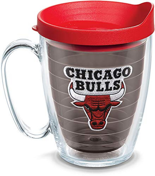 Tervis NBA Chicago Bulls Primary Logo Tumbler with Emblem and Red Lid 16oz Mug Quartz Tervis NBA Chicago Bulls Primary Logo Tumbler with Emblem and Red Lid 16oz Mug Quartz