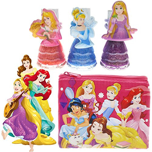 Townley Girl Disney Princess Nail Polish with Storing Bag, 4 CT Townley Girl Disney Princess Nail Polish with Storing Bag, 4 CT