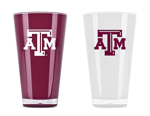 NCAA Texas A  M Aggies 20oz Insulated Acrylic Tumbler Set of 2