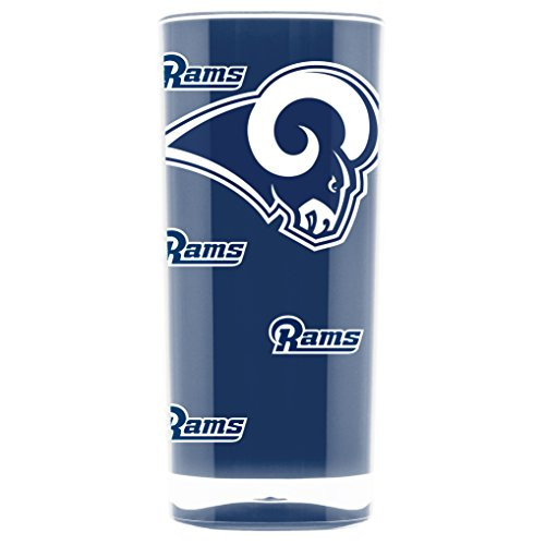 NFL Los Angeles Rams 16oz Insulated Acrylic Square Tumbler