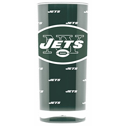 NFL New York Jets 16oz Insulated Acrylic Square Tumbler