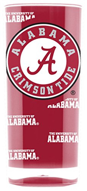 NCAA Alabama Crimson Tide 16oz Insulated Acrylic Square Tumbler NCAA Alabama Crimson Tide 16oz Insulated Acrylic Square Tumbler