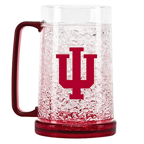 NCAA Indiana Hoosiers 16oz Crystal Freezer Mug NCAA Indiana Hoosiers 16oz Crystal Freezer Mug