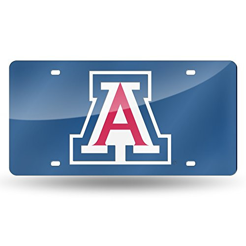 NCAA Rico Industries Laser Inlaid Metal License Plate Tag Arizona Wildcats NCAA Rico Industries Laser Inlaid Metal License Plate Tag Arizona Wildcats