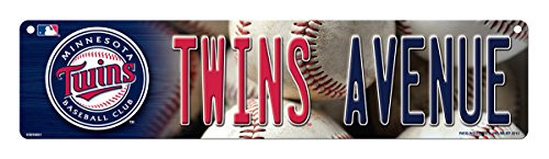 MLB Minnesota Twins HighRes Plastic Street Sign