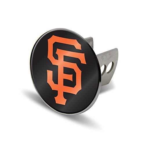 Rico MLB San Francisco Giants Laser Cut Metal Hitch Cover Large Silver