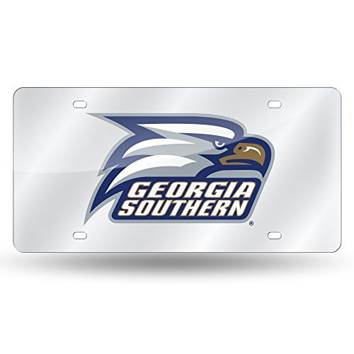 NCAA Rico Industries Laser Inlaid Metal License Plate Tag Georgia Southern Eagles NCAA Rico Industries Laser Inlaid Metal License Plate Tag Georgia Southern Eagles