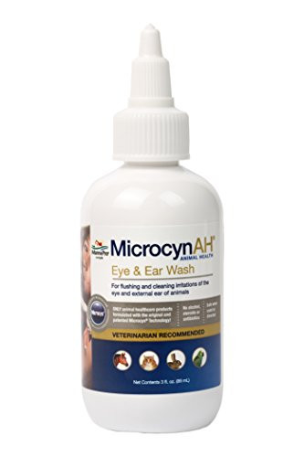 Manna Pro MicrocynAH Ear  Eye Wash 3 oz