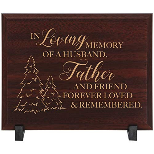 Carson 17232 Father Memorial Wood Plaque 7 Inches High
