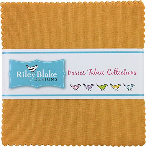 Confetti Cottons Daisy 5" Stacker 42 5-inch Squares Charm Pack Riley Blake Designs 5-120-DAISY-42