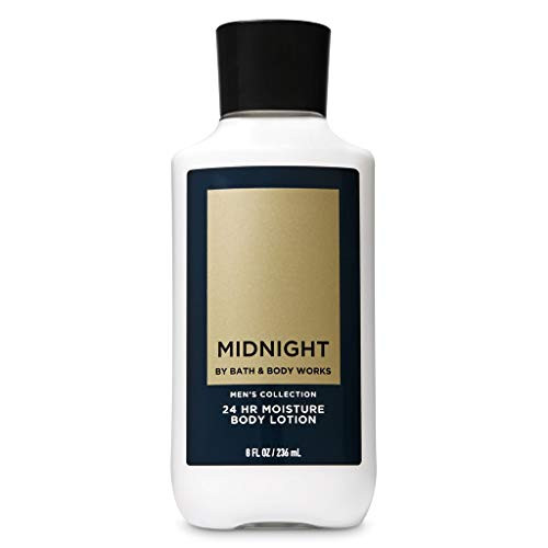 Bath and Body Works Signature Collection Body Lotion Midnight For Men 8 Ounce