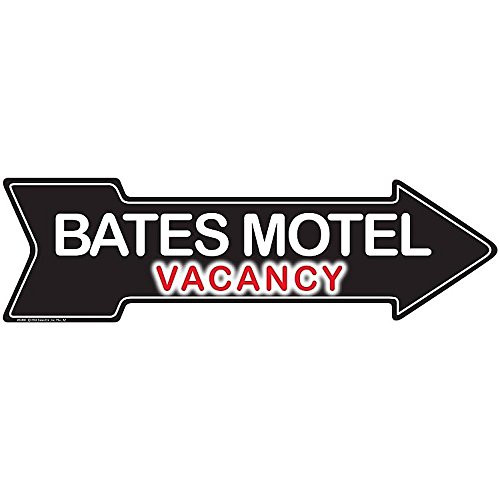 Signs 4 Fun SABM Bates Motel Arrow Sign