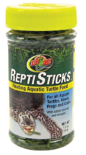 Zoo Med ReptiSticks Floating Aquatic Turtle Food 1 Ounce