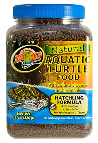 Zoo Med Natural Aquatic Turtle Food Hatchling Formula 8Ounce