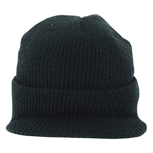 Fox Outdoor Products GI Wool Jeep Cap Black