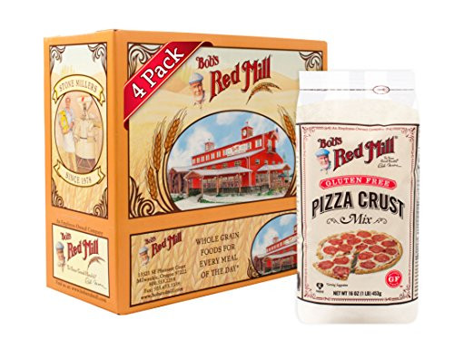 Bobs Red Mill Gluten Free Pizza Crust Mix 16ounce Pack of 4 Bobs Red Mill Gluten Free Pizza Crust Mix 16ounce Pack of 4