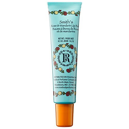 Rosebud Perfume Co 1678663 Mandarin and Rose Lip Balm Tube 05 oz Rosebud Perfume Co 1678663 Mandarin and Rose Lip Balm Tube 05 oz