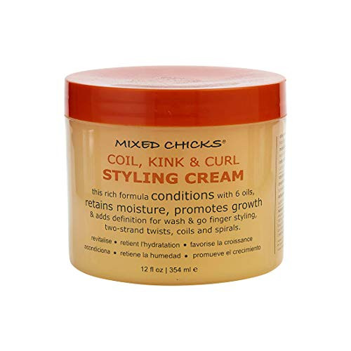 Mixed Chicks Coil Kink  Curl Styling Cream 12 Fl Oz